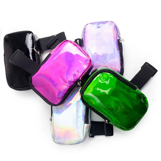 ✨ Holographic Leg Bag – Carnival Shine Edition