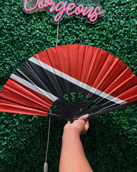 🌴 Bamboo Road Fan – Carnival Edition